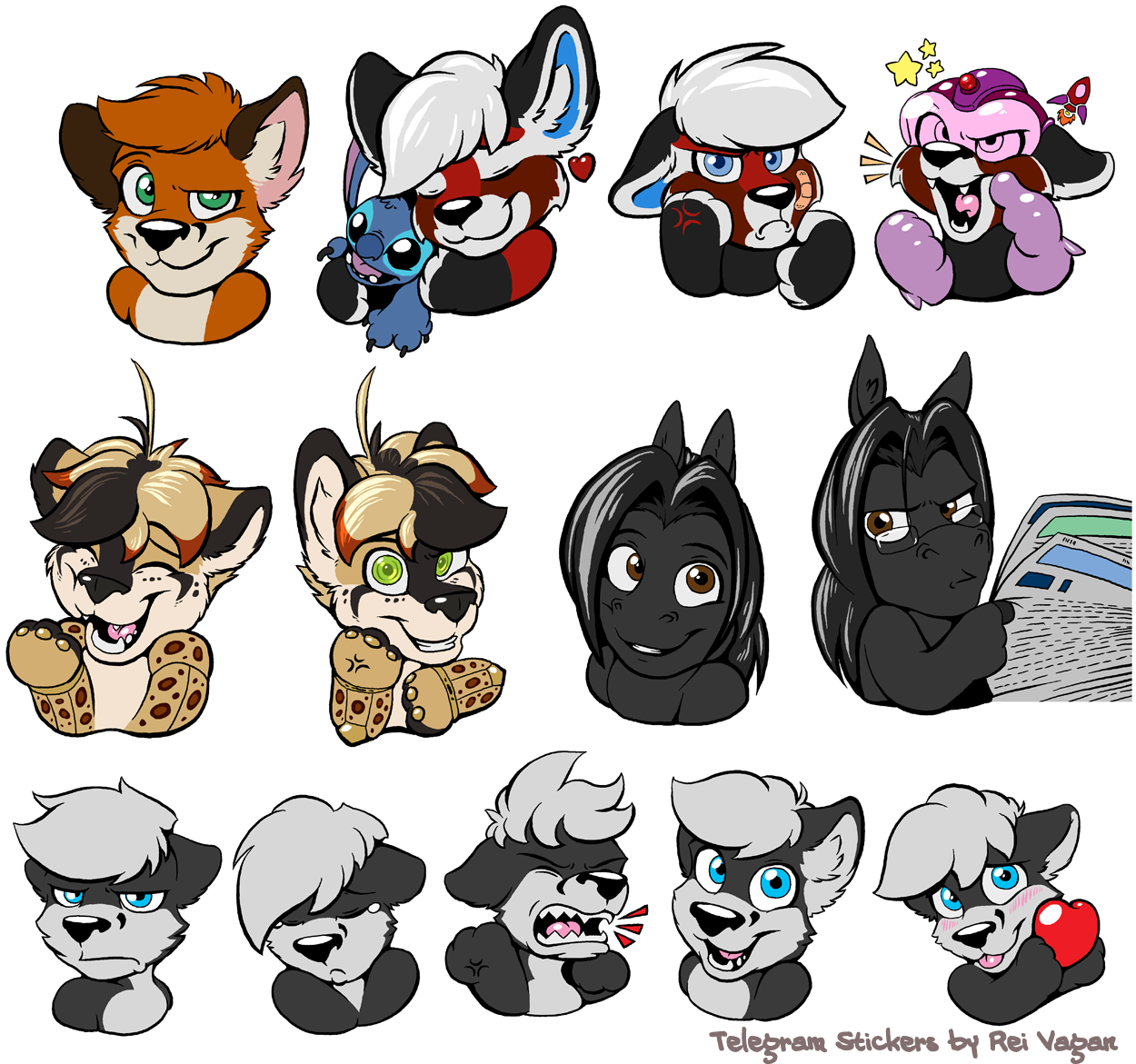 Telegram Sticker Packs - Telegram Dragon Sticker Pack (1280x1186), Png Download