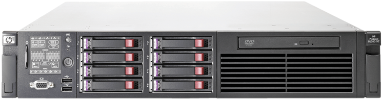 Hp Proliant Dl380 G7 - Hp Proliant Dl370 G7 (800x345), Png Download