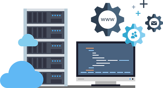 Dedicated Servers - Web Hosting (572x309), Png Download