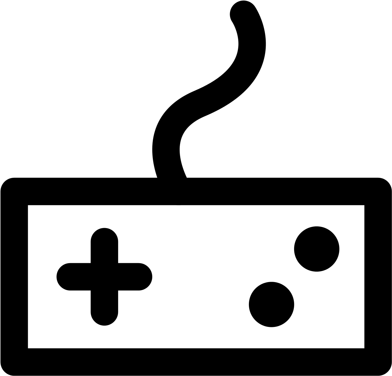 Open - Video Game Controller Icon (2000x2000), Png Download