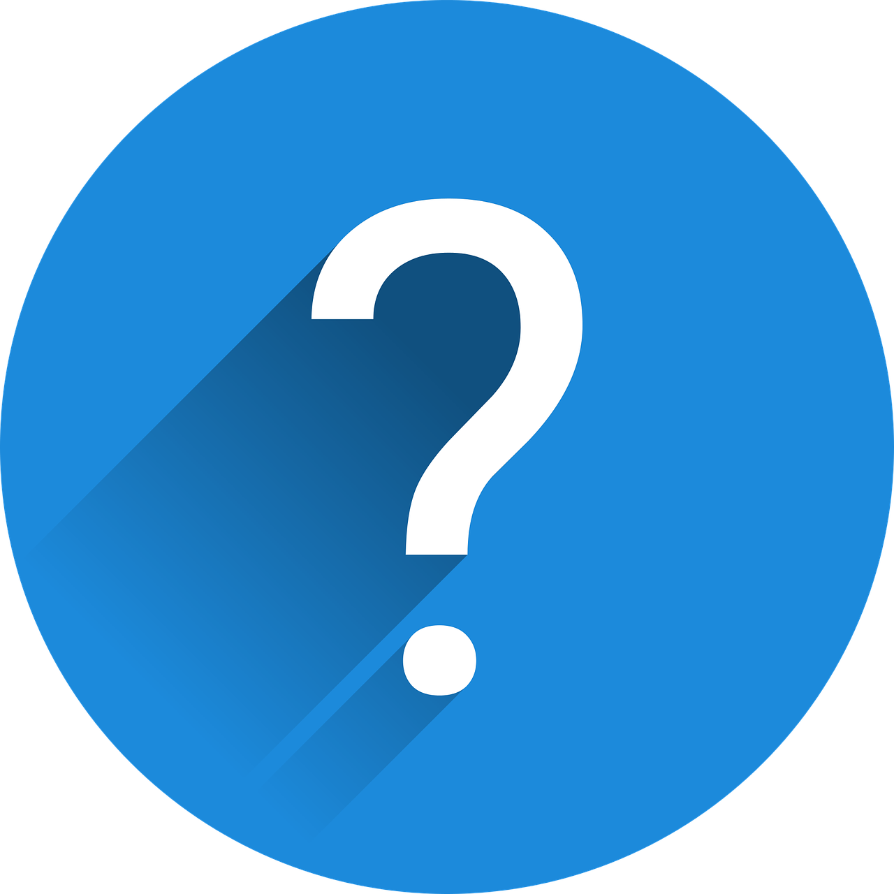 3d Man With Red Question Mark Over White Stock Photo - Question Mark (720x720), Png Download