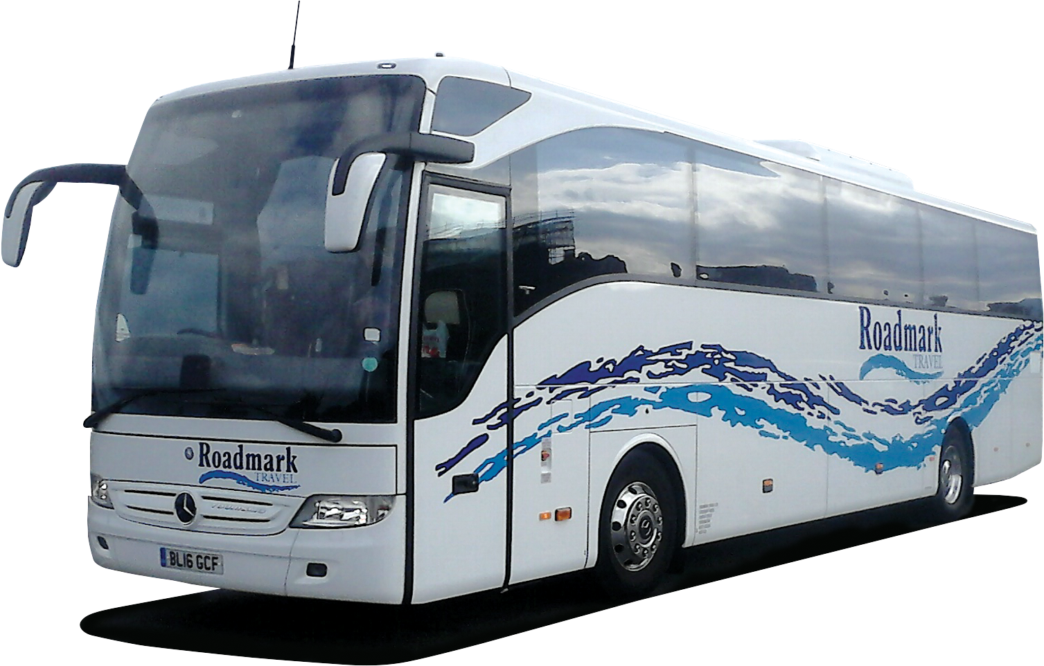 Roadmark Coachroadmark Travel2018 03 28t13 - Tour Bus Service (1552x1164), Png Download