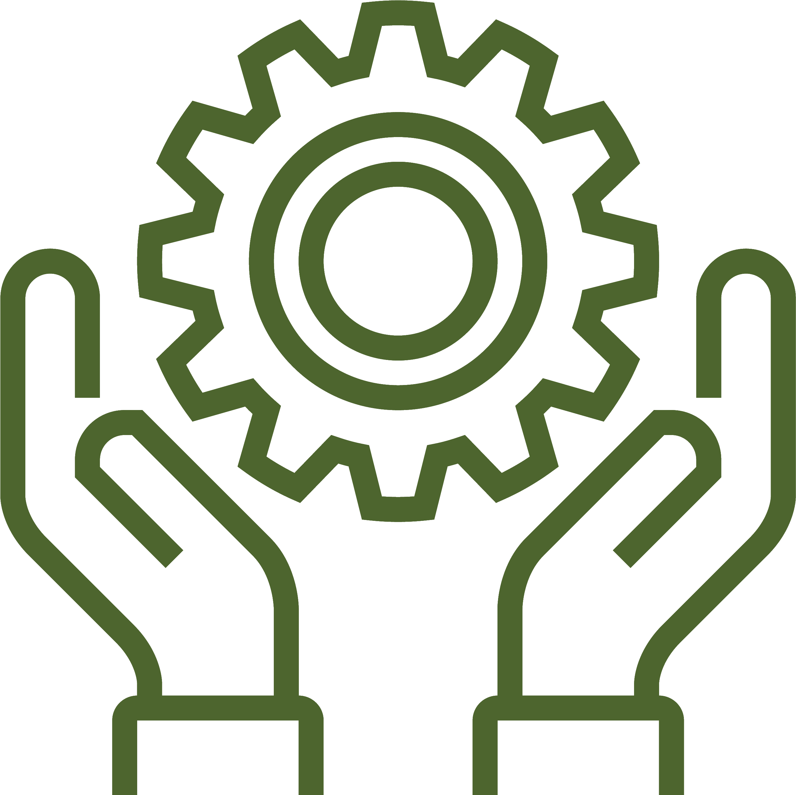 Strategy-icon - Simple Gear Drawing (3089x3089), Png Download