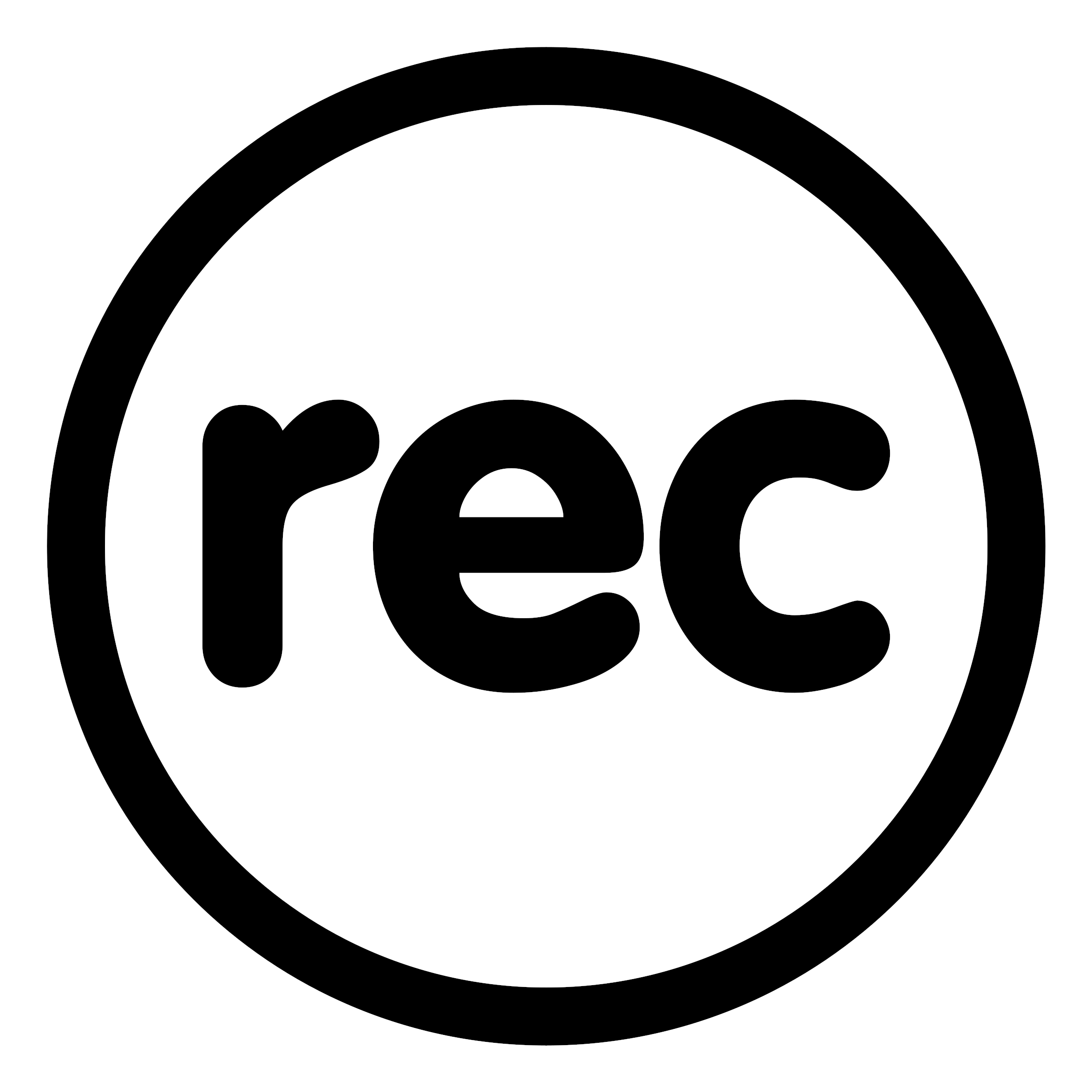 This Free Icons Png Design Of Mono Player Record (2400x2400), Png Download