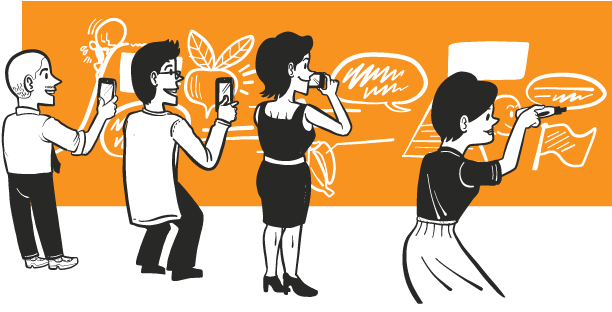 Graphic Recording Page Icon - Icon (613x325), Png Download