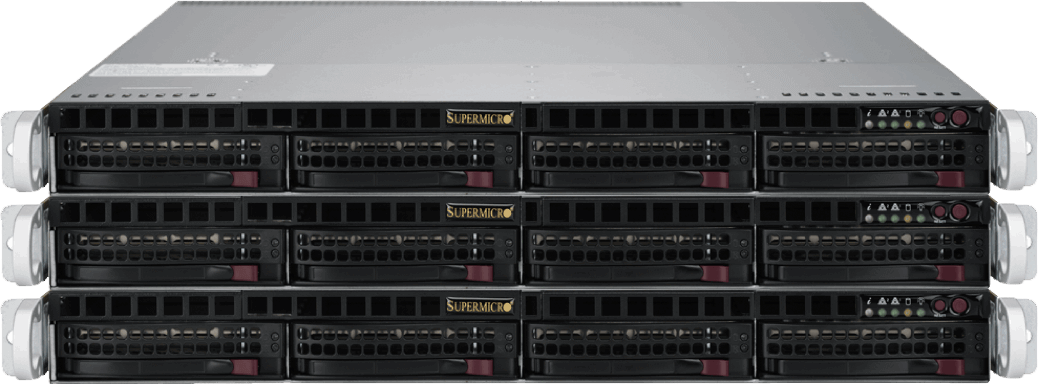 Dedicated Server From Superhosting - Server (1038x384), Png Download