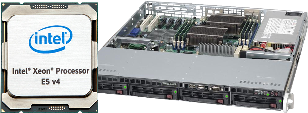 This New Generation Of Processors Enables Powerful, - Intel Xeon E5 2648l V4 (1000x423), Png Download