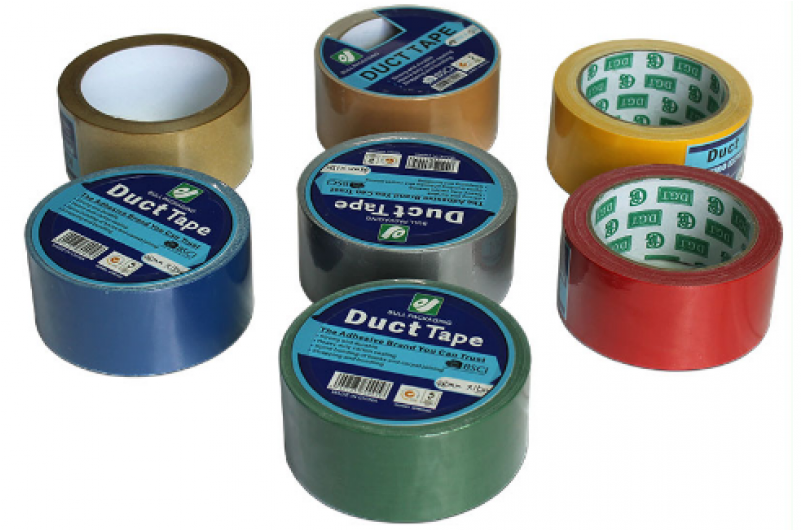 Premium Grade Rubber Cloth Duct Tape Colorful Duck - Acrylic Paint (800x800), Png Download