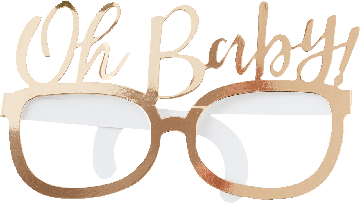 Oh Baby Fun Glasses - Oh Baby Glasses (1400x1400), Png Download