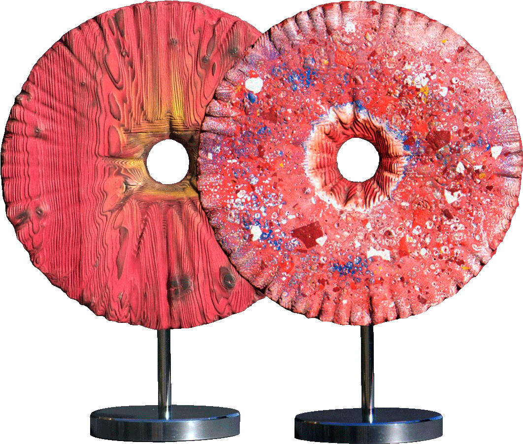 By Using The Fire As A Brush, Invisible Traces Emerge - Circle (1440x963), Png Download