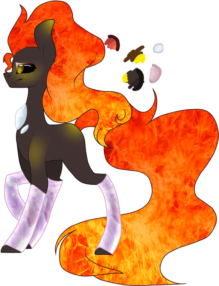 Eclispeluna, Female, Oc, Oc - Cartoon (846x1024), Png Download