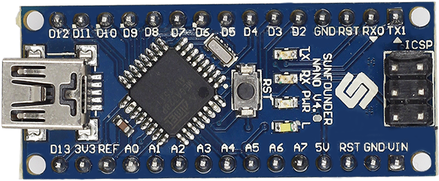 Nano - Arduino Nano Sunfounder (700x314), Png Download