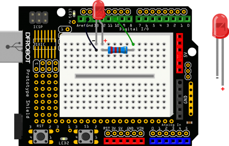 Arduino Tutorial - Df Robot Beginner Kit For Arduino (450x287), Png Download