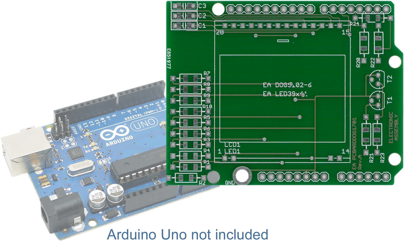Pcbarddog1701 Mit Arduino - Arduino (1799x1147), Png Download