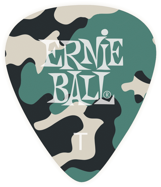 Ernie Ball Camouflage Picks - Ernie Ball Tap Tempo (400x400), Png Download
