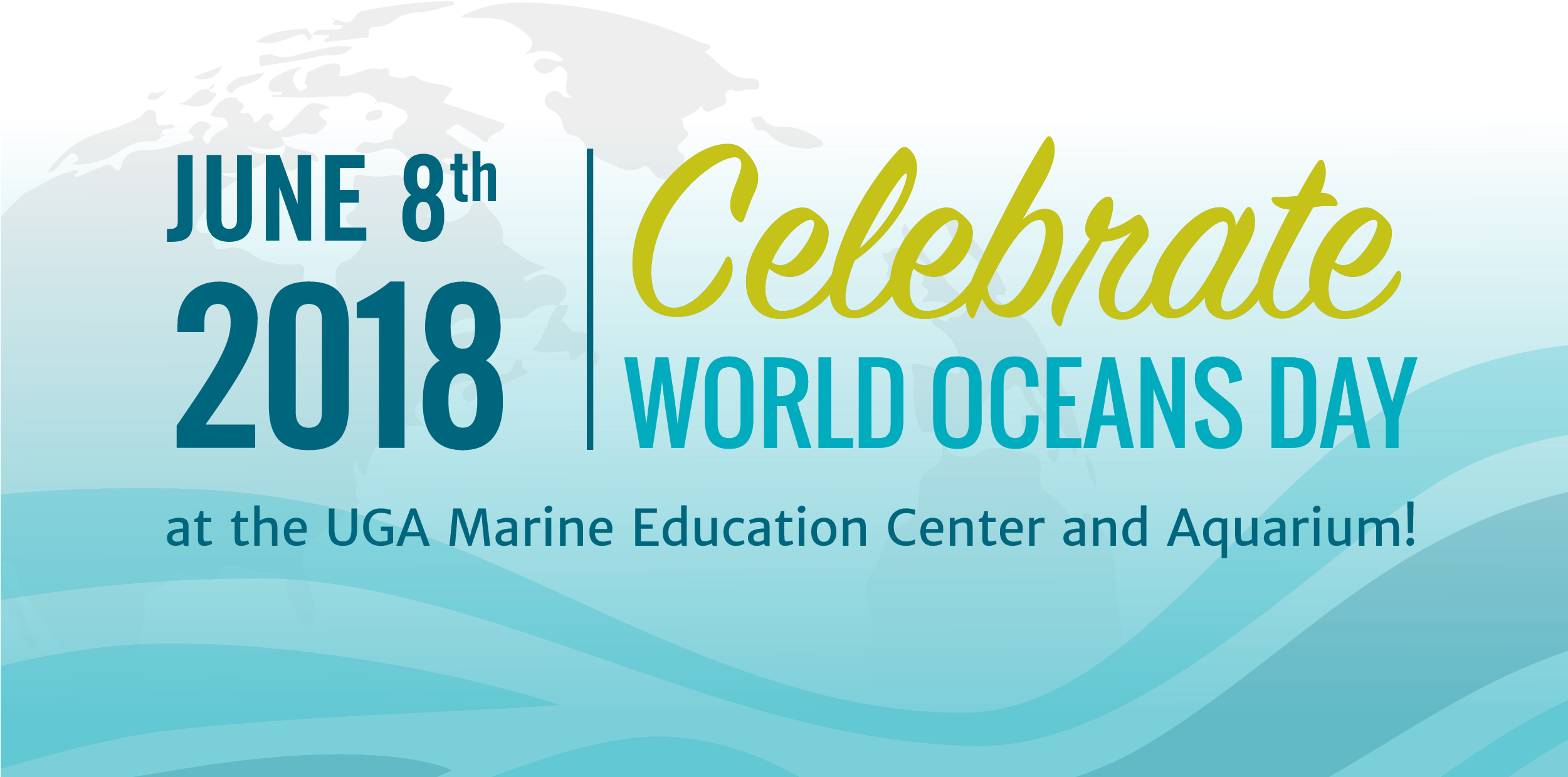 World Oceans Day 2018 (2500x1313), Png Download