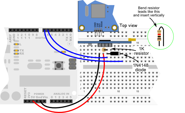 Vpn1513-arduino - Diagram (642x393), Png Download