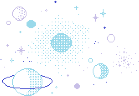 Space Stars Transparent - Recursos Para Edits Png (500x418), Png Download