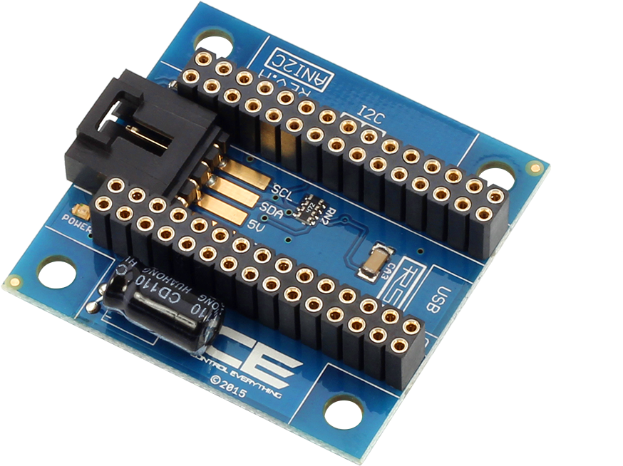 Arduino Nano Shield With I2c Connector - Arduino Mkr Shield (1000x666), Png Download