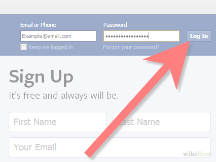 Imagen Titulada Add Facebook Stream To Google Plus - Fake Facebook Domain (426x320), Png Download