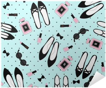 Cute Fashion Illustration With Black Shoes, Pink Lipstick, - Panelize Iphone 7 Accessoires Hülle Schutzhülle Handyhülle (400x400), Png Download