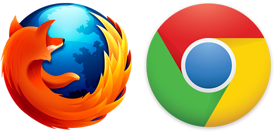Firefox Chrome - Mozilla Firefox (567x284), Png Download