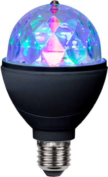 Led Lamp E27 Disco Led - Star Trading Lampada Led Globo E27 Bianco Caldo 15w (600x600), Png Download
