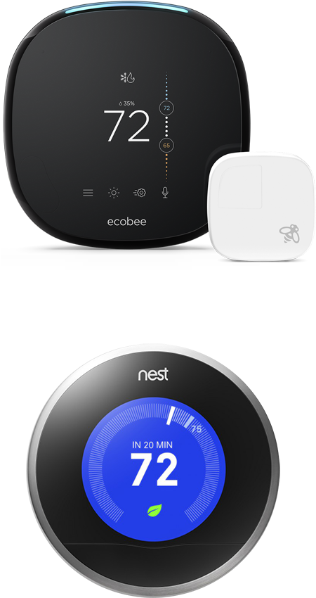 $100 Incentive For Smart Thermostats Extended To December - Nest Thermostat (450x990), Png Download