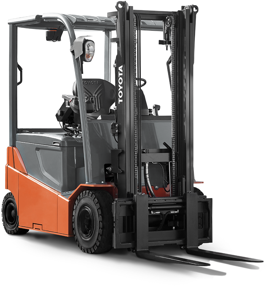 Electric Pneumatic Forklift - Toyota Electric Forklift (995x1024), Png Download