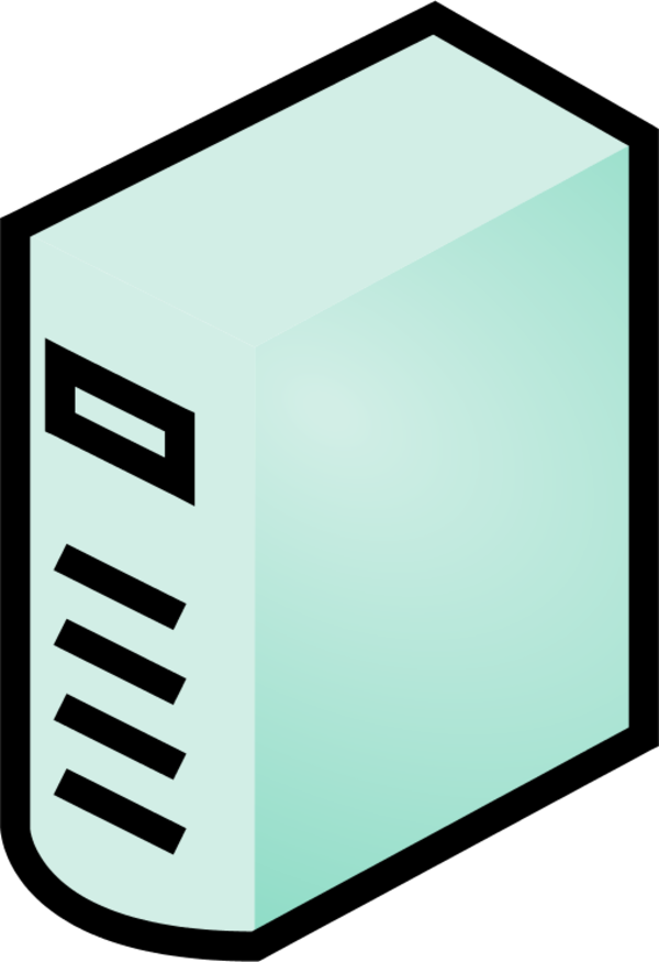Computer Icon Vector Clip Art - Server (600x875), Png Download