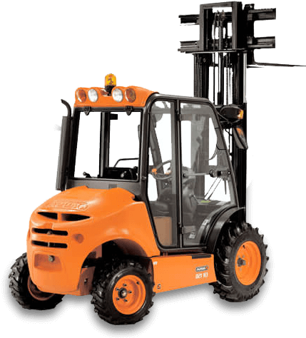 Forklift (440x482), Png Download