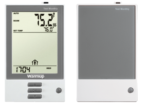 Wudg Simple Thermostat - Warmly Yours Nhance Programmable Thermostat (600x350), Png Download