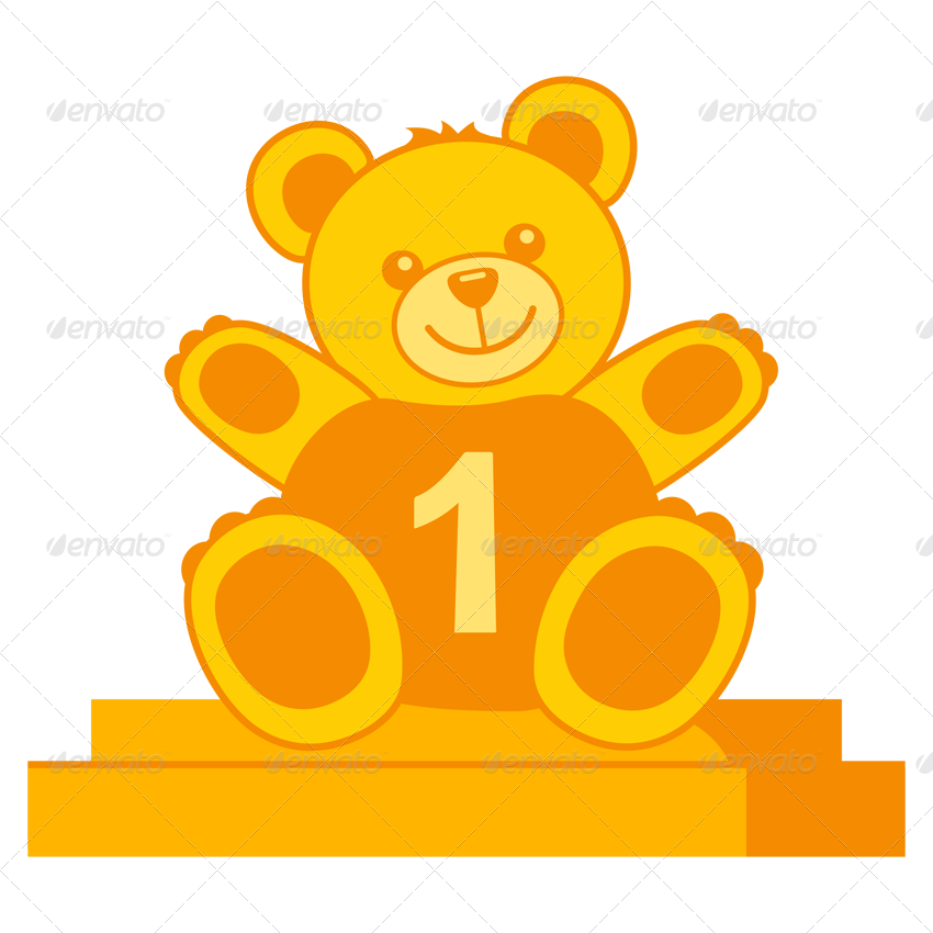 Awards Images/14 Award Badge Icon - Teddy Bear (850x850), Png Download