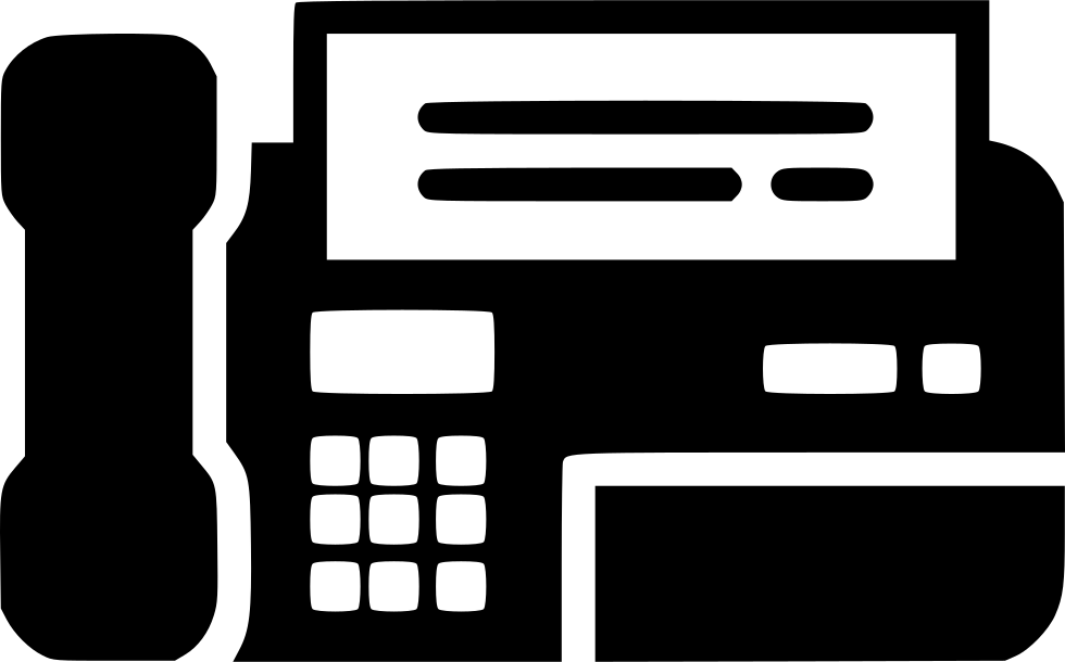 Fax Machine Comments - Fax Png Icon (980x610), Png Download
