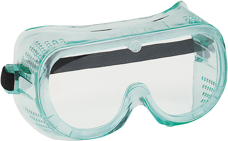 Clear Safety Goggle, With Clear Lens - Safety Goggles Science Definition (800x800), Png Download