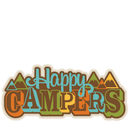 Large Happy - Free Clipart Happy Camper (432x432), Png Download