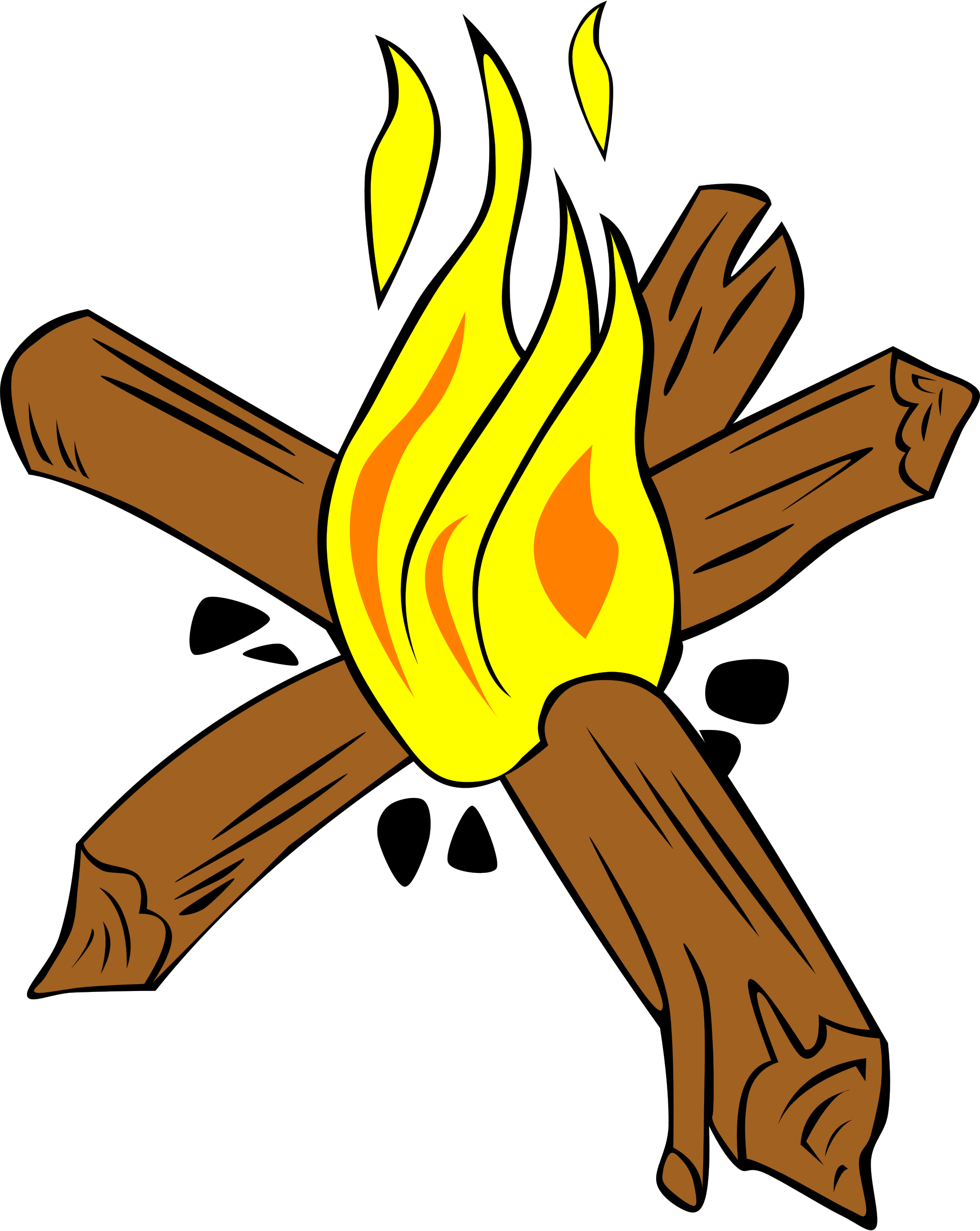 Open - Star Fire For Camping (2000x2513), Png Download