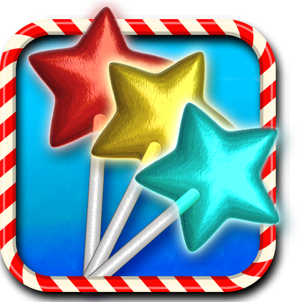 Stars Icon - Candy Crush Delicius Png (600x600), Png Download