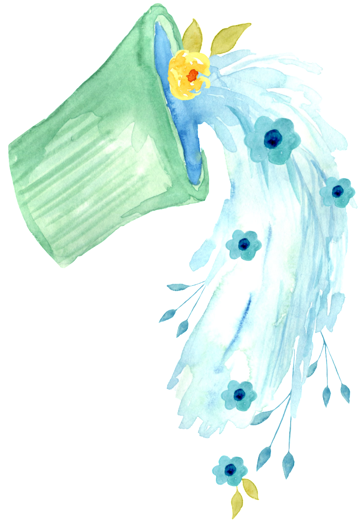 This Backgrounds Is Fresh Water Pouring Cartoon Transparent - Notebook Blank 6 X 9 (1024x1235), Png Download