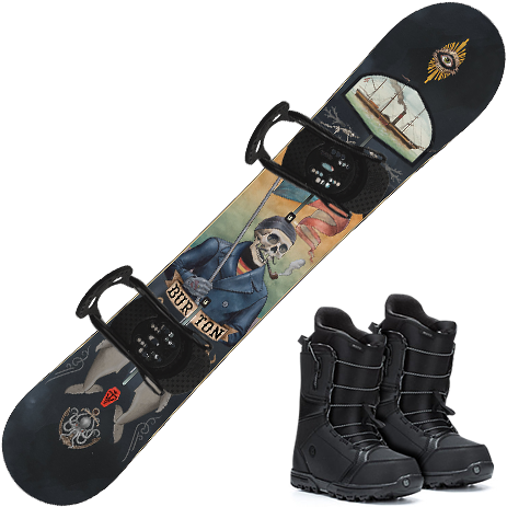 Img - Burton Twc Pro Snowboard, 156 Cm (600x500), Png Download