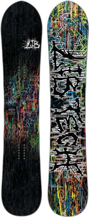 2017 2018 Lib Tech Skunk Ape Wide Snowboard - Lib Tech Skunk Ape 2019 (800x800), Png Download