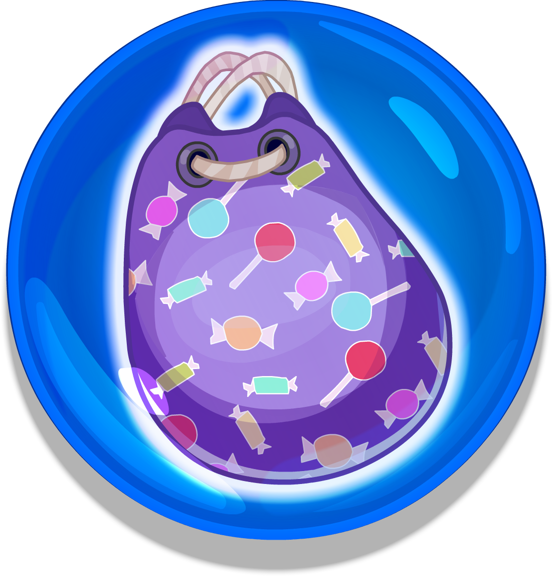 Inside Out Party Interface Blue Icon - Wiki (1110x1158), Png Download