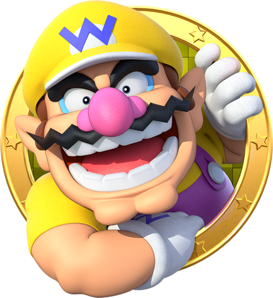 Wario Sr Icon - Mario Party Star Rush Mario (548x599), Png Download