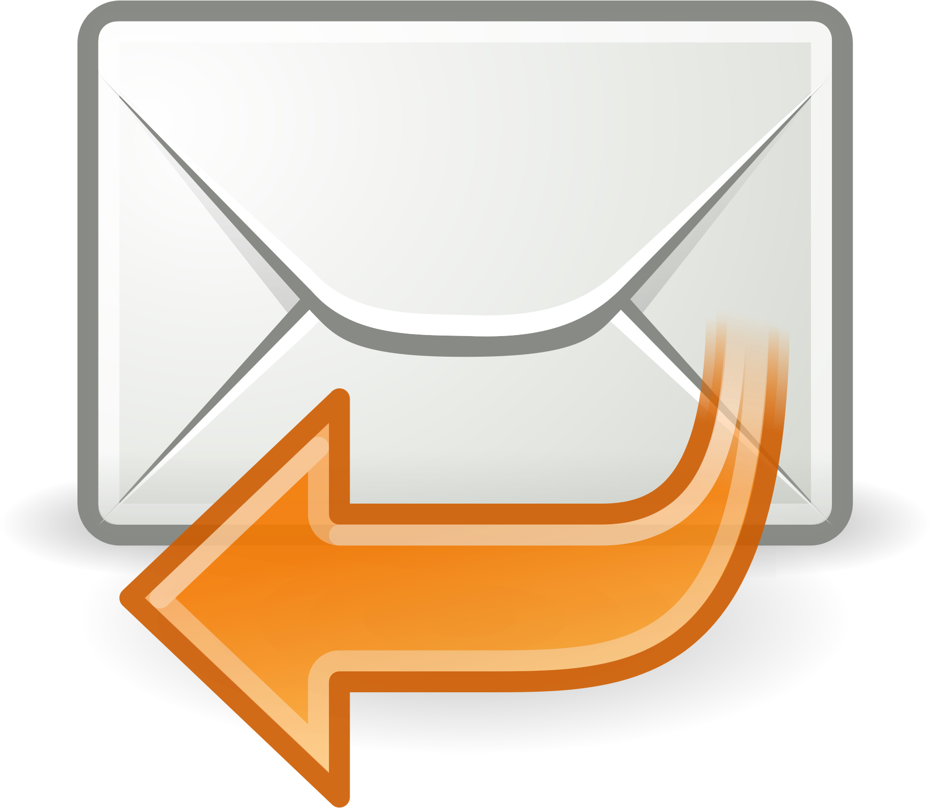Open - Reply Email Icon Png (2000x2000), Png Download