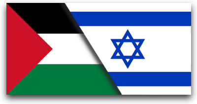 Israel, Palestine Flag - Palestine And Israel Background (400x213), Png Download