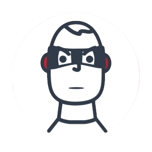 Robber - Cartoon (1080x638), Png Download