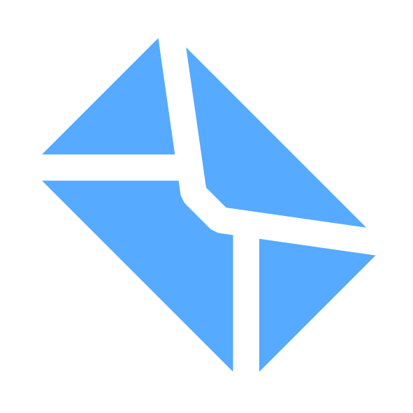 How To Set Use Blue White Message Svg Vector (600x600), Png Download