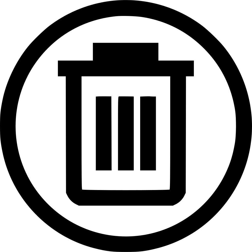 Picture Library Bin Trash Can Svg Png Icon Free - Icon (980x980), Png Download