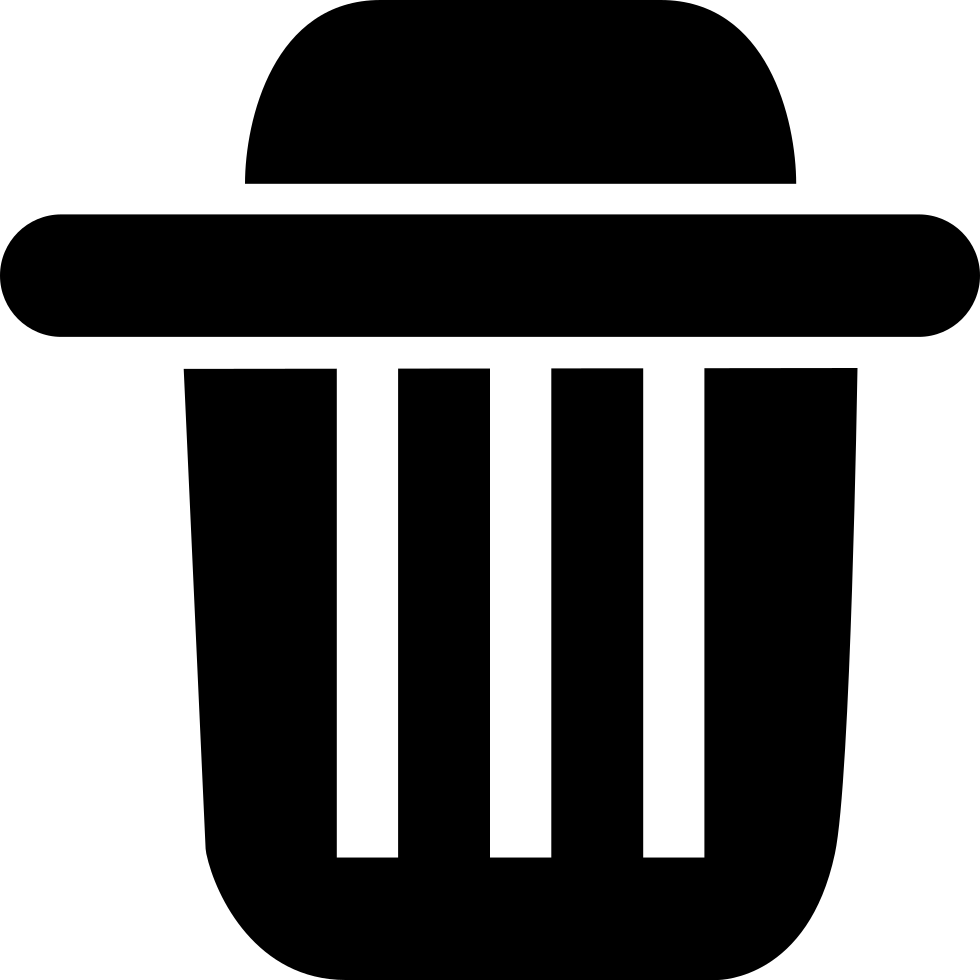 Trash Can - - Waste Container (980x980), Png Download