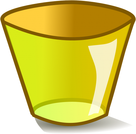 Trash Bin,icon,clean, - Shot Glass Clipart Png (500x448), Png Download